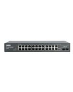 0U8689 Dell PowerConnect 2724 24-Ports 10/100/1000Base-T Gigabit Ethernet Switch (Refurbished)