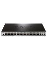 DES-3200-52 D-Link 48-Ports Fast Ethernet Managed L2 Switch 4 Gigabit Combo Base-T/SFP Ports (Refurbished)