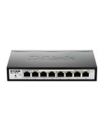DGS-1100-08 D-Link EasySmart 10/100/1000 8-Ports Gigabit Switch (Refurbished)