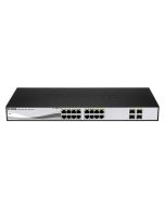 DGS-1210-16 D-Link 16-Ports Gigabit WebSmart Switch with 4 Combo SFP Slots (Refurbished)
