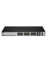 DES-1228P-A1 D-Link Web Smart Switch 24-Ports 10/100 w/ (4) 1000BASE-T Ports 2 (Refurbished)