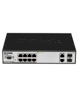 DES-3200-10 D-Link 8-Ports 10Base-T/100Base-TX Fast Ethernet 1U Rack-mountable L2 Managed Switch with 1x SFP and 1x 1000Base-T Ports (Refurbished)
