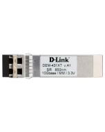 DEM-431XT D-Link 10Gbps 10GBase-SR Multi-mode Fiber 300m 850nm Duplex LC Connector SFP+ Transceiver Module