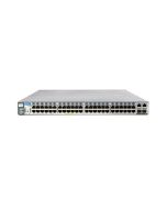J8165A#ABA HP ProCurve 2650-PWR 48-Ports RJ-45 Fast Ethernet Edge Managed Switch with 2x Combo Gigabit/SFP Ports (Refurbished)