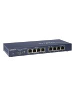 FS108PEU NetGear ProSafe 8-Ports 10/100Mbps Desktop Switch with 4x PoE Ports (Refurbished)
