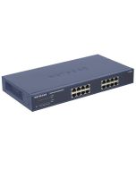 JGS516NA NetGear ProSafe 16-Ports 10/100/1000Mbps RJ45 Gigabit Ethernet Unmanaged Rackmount Switch (Refurbished)