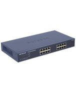 JGS516-200EUS NetGear ProSafe 16-Ports 10/100/1000Mbps RJ45 Gigabit Unmanaged Rackmount Switch (Refurbished)
