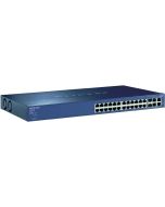 FS728TP NetGear ProSafe 24-Ports 10/100Mbps Smart Switch with 4 Gigabit Ports and 24 POE Ports (Refurbished)