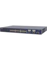 FSM726EU NetGear ProSafe 24-Ports 10/100Mbps Managed Switch with 2x Gigabit Ethernet Ports (Refurbished)
