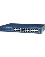 JGS524 NetGear ProSafe 24-Ports RJ-45 10/100/1000Mbps Gigabit Ethernet Layer 2 Unmanaged Switch (Refurbished)