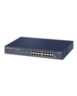 JFS516UK NetGear ProSafe 16-Ports 10/100Mbps RJ45 Fast Ethernet Rackmount Switch (Refurbished)