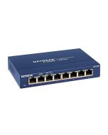 GS108 NetGear ProSafe 8-Ports 10/100/1000Mbps Gigabit Ethernet Switch (Refurbished)