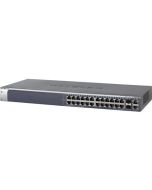 FSM726S NetGear ProSafe 24-Ports 10/100Mbps Layer 2 Managed Switch with 2 Combo Gigabit Ports (Refurbished)