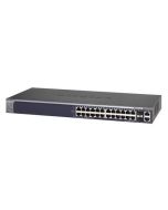FSM7226RS-100EUS NetGear ProSafe Feature Rich 24-Ports 10/100Mbps Layer 2 Managed Stackable Switch (Refurbished)