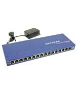 FS116UK NetGear ProSafe 16-Ports 10/100Mbps Fast Ethernet Switch with Auto Uplink (Refurbished)