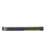 GS724TPS-100NAS NetGear ProSafe 24-Ports 10/100/1000Mbps Gigabit Ethernet Stackable Poe Smart Switch (Refurbished)