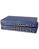 SW518 NetGear 16-Ports 100Mbps 10Base-T/100Base-TX Fast Ethernet Desktop Switch with 2x Ethernet Ports (Refurbished)