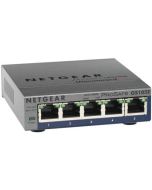 GS105 NetGear ProSafe 5-Ports 10/100/1000Mbps RJ45 Gigabit Ethernet Desktop Switch (Refurbished)