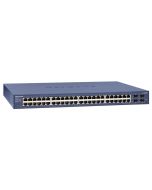 GS748T NetGear ProSafe 48-Ports RJ-45 10/100/1000Mbps Gigabit Ethernet Smart Switch with 4x SFP Ports (Refurbished)