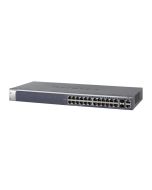 FSM726E NetGear ProSafe 24-Ports 10/100Mbps Layer 2 Managed Switch With 2 Gigabit Ports (Refurbished)