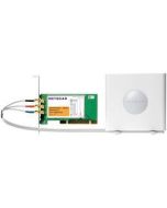 WN311T Netgear RANGEMAX NEXT WIRELESS-N PCI ADAPTER PCI 300Mbps (Refurbished)