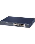 JFS516 NetGear ProSafe 16-Ports 10/100Mbps RJ45 Fast Ethernet Rackmount Switch (Refurbished)