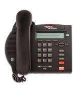 NTMN32GA70 Nortel M3902 Corded Telephone 1 x Phone Line(s) 1 x Headset Charcoal (Refurbished)