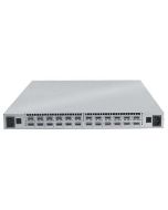 9024-FC24-ST1-DDR QLogic 24-Ports InfiniBand SDR Switch 9024 Fixed power and cooling with 1 non-pluggable Power Supply Rack Kit Country Kit (Refurbished)