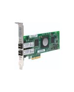 QLE2462-BK HP Dual -Ports LC 4Gbps Fiber Channel PCI Express Host Bus Network Adapter
