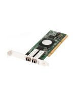 QLA2462CKBIN1 QLogic SANblade Dual-Ports LC 4Gbps Fibre Channel PCI-X Host Bus Network Adapter