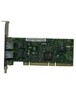 383738R-B21 HP Dual-Ports RJ-45 1Gbps 10Base-T/100Base-TX/1000Base-T Gigabit Ethernet PCI-X Low Profile Server Network Adapter