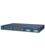 WS-C3550-24-FX-SMI Cisco Catalyst 3550-24 24-Ports RJ-45 100Base-FX Fast Ethernet D-Sub DB-9 Desktop L3 Switch with 2 x GBIC Ports (Refurbished)