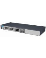J9803A#ABA HP 1810-24G v2 Switch 24 Ports Manageable 24 x RJ-45 2 x Expansion Slots 10/100/1000Base-T Rack-mountable Wall Mountable (Refurbished)