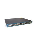 WS-C3550-48-SMI Cisco Catalyst 3550 48-Ports Multilayer Stackable Managed Switch with 2x GBIC based Ethernet Ports (Refurbished)