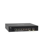 SG350-10MP-K9 Cisco Small Business SG350-10MP 8-Ports SFP 10/100/1000Base-T PoE+ Manageable Layer 3 Rack-mountable 1U Gigabit Ethernet Switch (Refurbished)