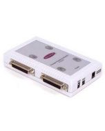 F1U117 Belkin 4-Port Compact Parallel AutoSwitch 1 x DB-25 Female 4 x DB-25 Female (Refurbished)