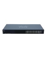 SG250-18-K9 Cisco 250 Series 18-Ports SFP 10/100/1000Base-T PoE+ Manageable Layer 3 Rack-mountable Gigabit Ethernet Switch (Refurbished)