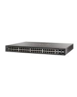 SG500-52 Cisco SG500 52-Port 10/100/1000 RJ-45 Manageable Stackable Layer2 Rack-mountable Switch with 2x Combo Gigabit SFP Slots and 2x SFP Slots (Refurbished)