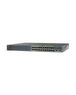 WS-C2960-24TT-L Cisco Catalyst 2960 24-Ports 10Base-T Manageable Layer2 Ethernet Switch with 2x 10/100/1000-TX Gigabit Ethernet Uplink Ports (Refurbished)