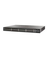 SG500X-48P Cisco SG500X 48-Ports 10/100/1000 RJ-45 PoE Managebale Layer3 Stackable Rack-mountable Switch with 4x 10 Gigabit SFP+ Ports (Refurbished)