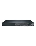 PCT3524 Dell Powerconnect 3524p 24-Ports SFP 10/100/1000Base-T PoE Manageable Layer 2 and Layer 3 Rack-mountable Fast Ethernet Switch (Refurbished)
