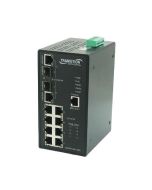 SISPM1040-34-LRT Transition Networks 8-Ports 8 x POE 4 x Expansion Slots 10/ 100/ 1000Base-T PoE Ports Network Ethernet Switch (Refurbished)