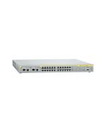 AT-8624POE-V2-30 Allied Telesis Layer 3 Switch with 24-Ports 10/ 100Base-TX Ports plus 2 10/100/1000T / SFP Uplinks with PoE (Refurbished)