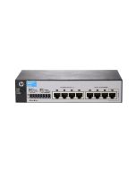 J9800A#ABA HP 1810-8 v2 8-Ports RJ-45 10/100Base-TX 10/100/1000Base-T Managed Fast Ethernet Rack-mountable Desktop Switch (Refurbished)