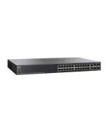 SF500-24P Cisco SF500 24-Ports 10/100 Stackable Managed Switch (Refurbished)