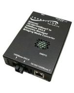 SMEFG1013-100 Transition 10/100/1000Base-T (RJ-45) to 1000Base-SX 850 NM Multi-Mode (SC) for Ethernet Remotely Managed Point System Slide-In-Module Media Converter