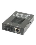 SBFTF1017-105 Transition 10/100Base-TX (RJ-45) to 100Base-FX 1550 NM Single-Mode (SC) 80 Kilometers/49.7 Miles for 10/100 Bridging Stand-Alone Media Converter