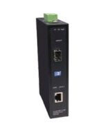 SISTG1040-111-LRT Transition Industrial Stand-Alone Media Converter Extended Operating Temperature Media Converter RJ-45 / SFP (mini-GBIC) External