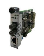 CRMFE1014-200 Transition Fast Ethernet 100Base-FX/TX SNMP Slide in Module Media Converter