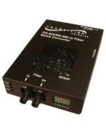 SRS4F3215-100 Transition Networks RS422/485 Copper to Fiber Media Converter 1 x DB-9 1 x SC Rack-mountable
